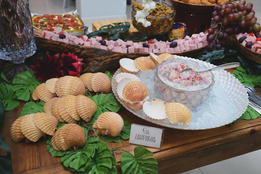 Buffet autoral Campatriê em evento